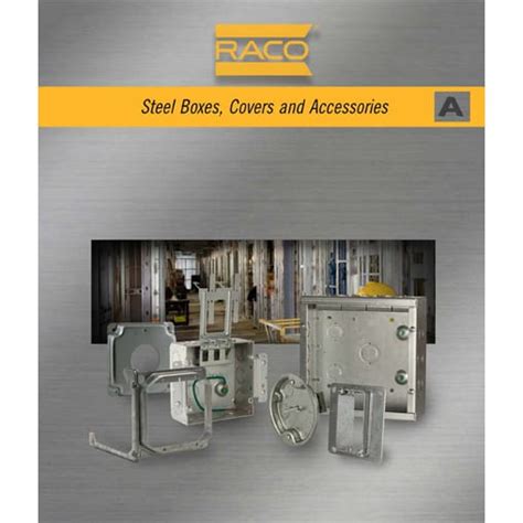 raco sheet metal boxes|raco catalog.